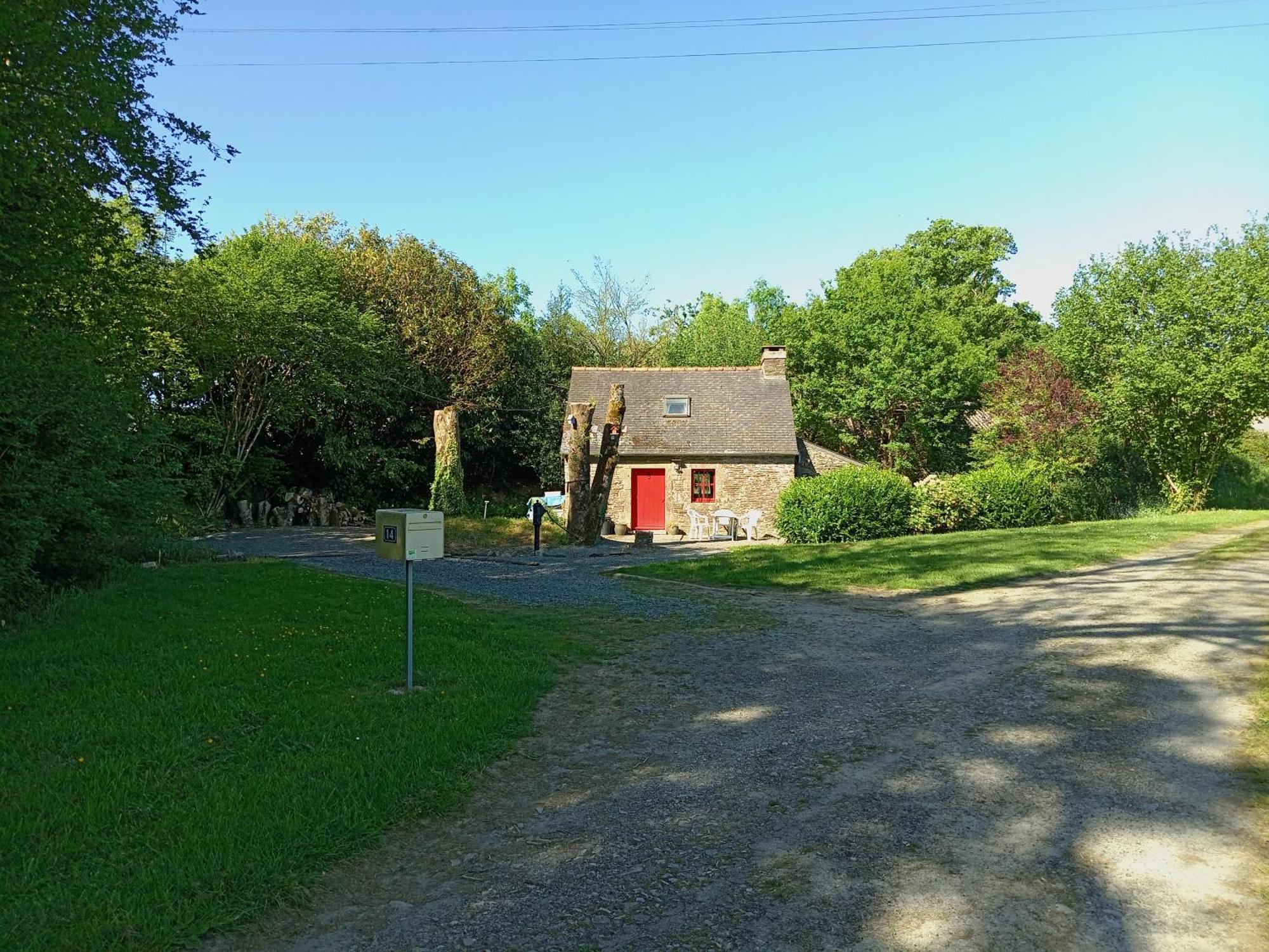 Character Breton Cottage Carhaix-Plouguer Eksteriør bilde